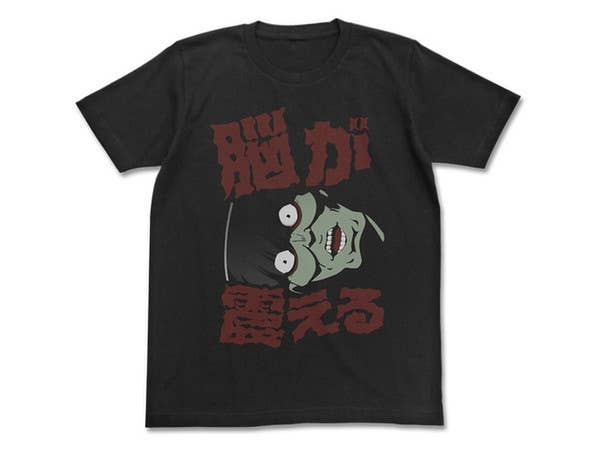 Re:ゼロから始める異世界生活: 脳が震えるペテルギウスTシャツ/BLACK-XL