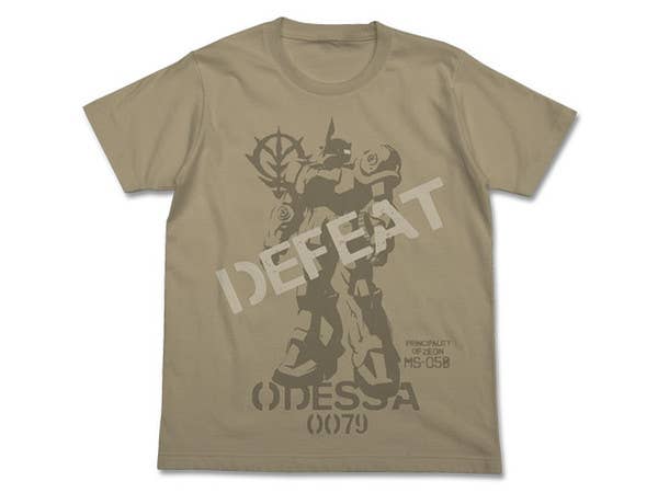 機動戦士ガンダム第08MS小隊: トップの旧ザクTシャツ/SAND KHAKI-S