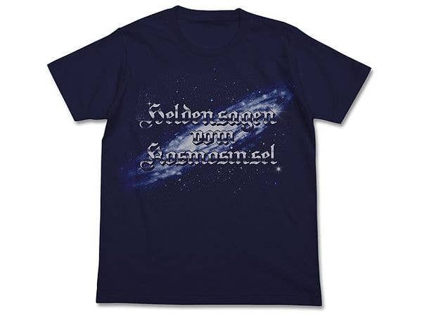 銀河英雄伝説: 銀河英雄伝説ロゴTシャツ/NAVY-L