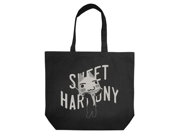 どこでもいっしょ: トロ SWEET HARMONY ラージトート/BLACK