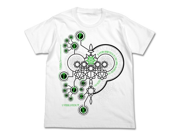 ナイツ & マジック: スクリプト Tシャツ/WHITE-L
