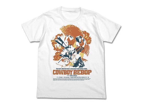 カウボーイビバップ: カウボーイビバップ Tシャツ ポスターアートVer. / WHITE-S