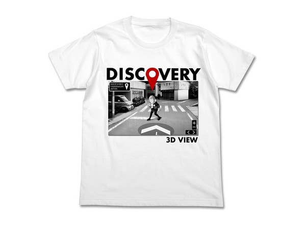 ゆるキャン: なでしこ 3D VIEW Tシャツ/WHITE-XL