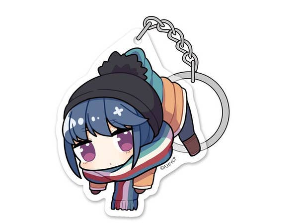 ゆるキャン: 志摩リン アクリルつままれキーホルダー