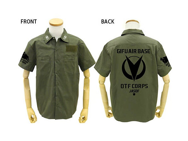 ひそねとまそたん: 岐阜基地OTF部隊 ワークシャツ /MOSS-XL