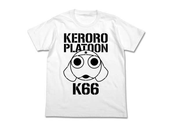 ケロロ軍曹: K66 Tシャツ/WHITE-M