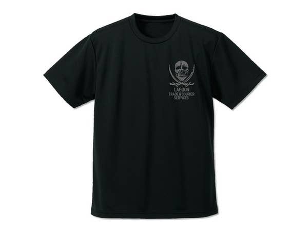 ブラック・ラグーン: ラグーン商会 ドライTシャツ/BLACK-S