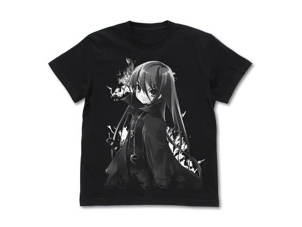 灼眼のシャナ: 原作版 シャナ Ｔシャツ/BLACK-M