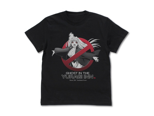 ゆらぎ荘の幽奈さん: ゆらぎ荘の地縛霊 幽奈 Tシャツ/BLACK-S