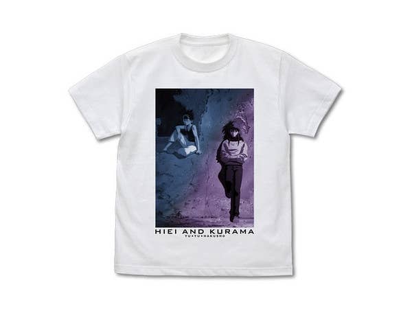 幽遊白書: 飛影 & 蔵馬 Tシャツ/WHITE-S