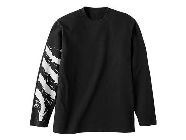 幽遊白書: 飛影 黒龍 ロングスリーブTシャツ/BLACK-XL