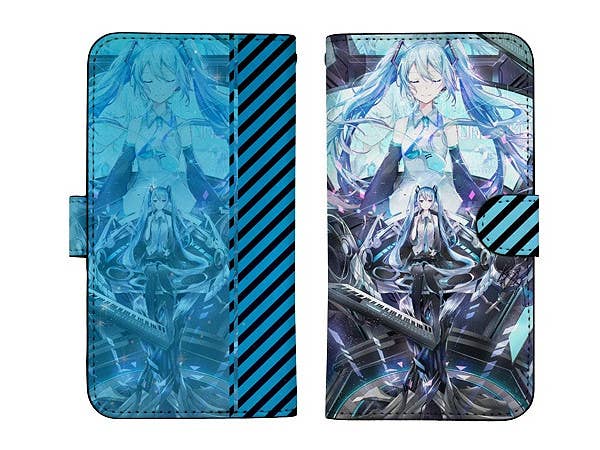 初音ミク: 初音ミク Circulator 手帳型スマホケース 138