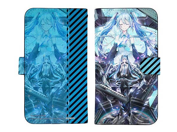 初音ミク: 初音ミク Circulator 手帳型スマホケース 158