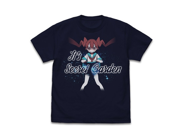 上野さんは不器用: It's secret garden Tシャツ/NAVY-S