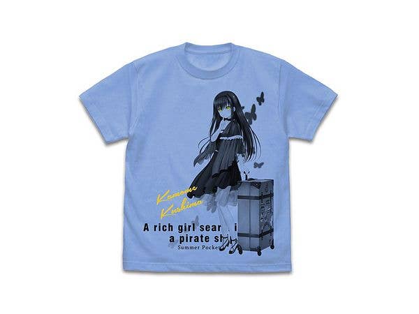 Summer Pockets: 久島鴎 Ｔシャツ/SAX-M
