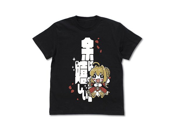 Fate/EXTELLA LINK: ネロの 余は嬉しい! Tシャツ/BLACK-S