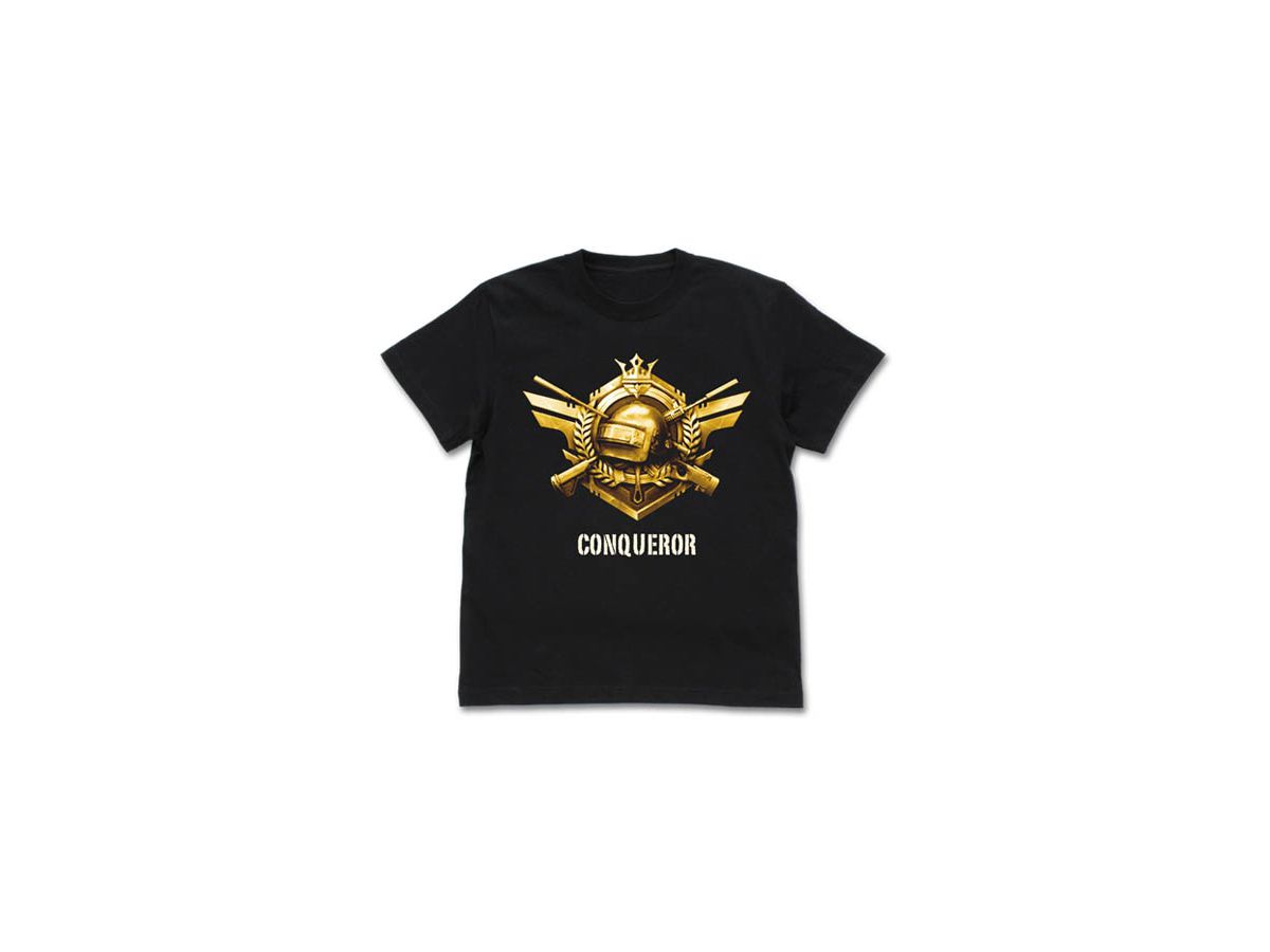 PUBG 征服者 Tシャツ/BLACK-XL