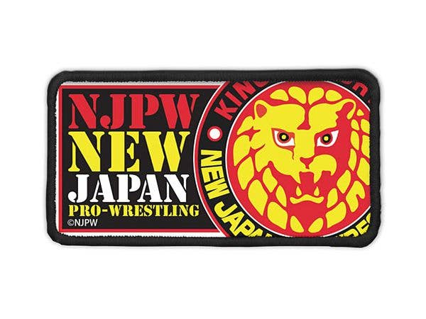 新日本プロレスリング: ライオンマーク 脱着式フルカラーワッペン