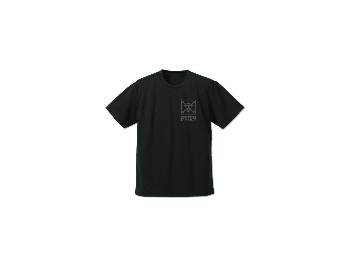 ワンピース: 麦わらの一味 ドライTシャツ Ver.2.0/BLACK-M