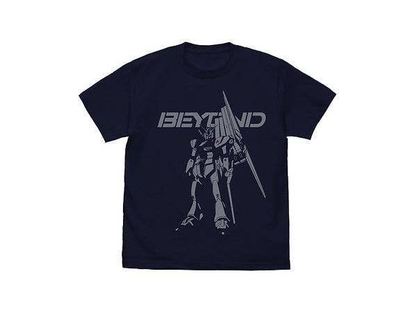 機動戦士ガンダム 逆襲のシャア: ニューガンダムBEYOND Tシャツ/NAVY-L