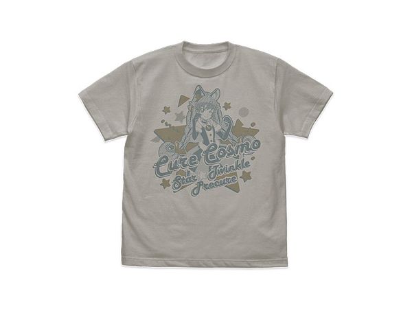 スタートゥインクルプリキュア: キュアコスモ Tシャツ/LIGHT GRAY-S