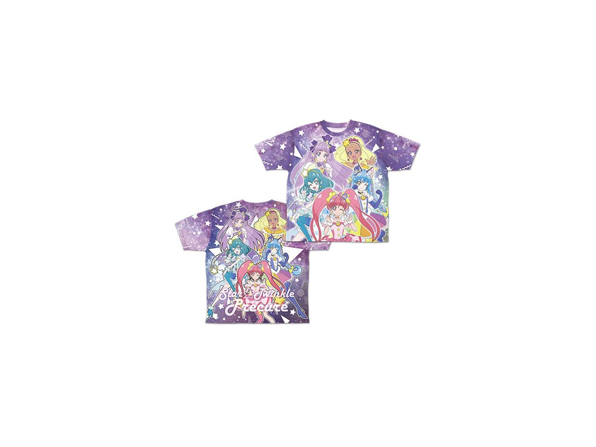 スタートゥインクルプリキュア: スタートゥインクルプリキュア 両面フルグラフィックTシャツ/S