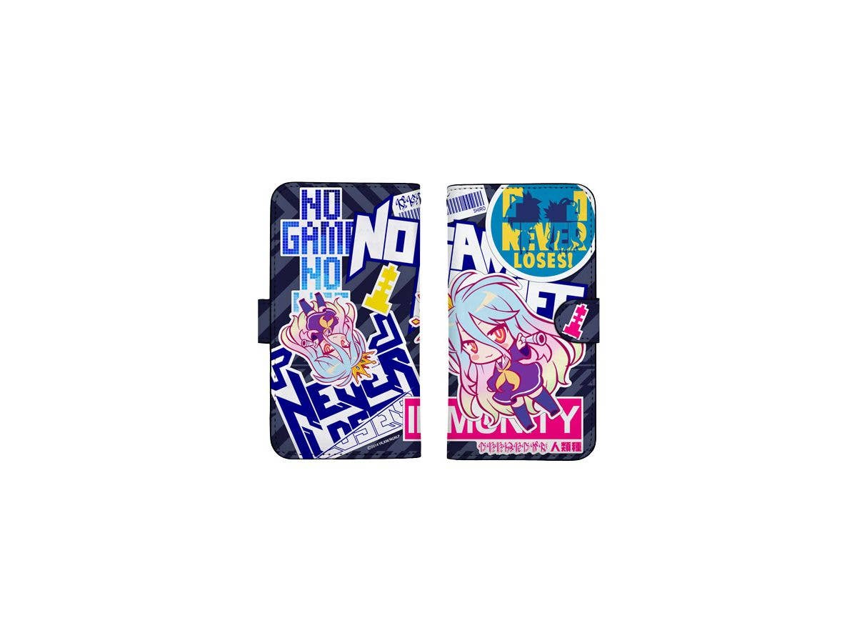 ノーゲーム・ノーライフ: 白 手帳型スマホケース 148 [Ver.2.0]