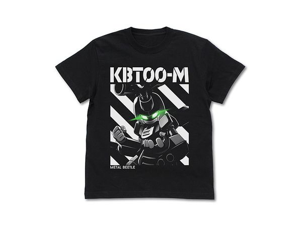 メダロット: メタルビートル (メタビー) Tシャツ/BLACK-XL