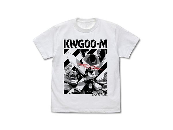 メダロット: ヘッドシザース (ロクショウ) Tシャツ/WHITE-S