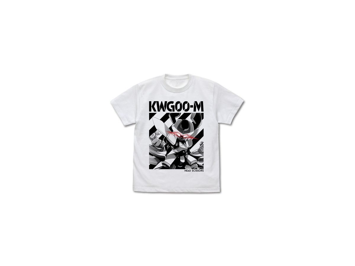 メダロット: ヘッドシザース (ロクショウ) Tシャツ/WHITE-M