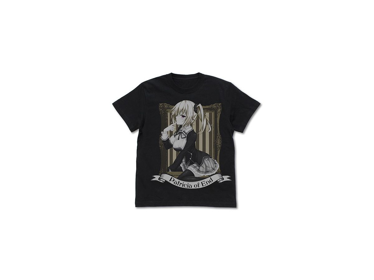 ノラと皇女と野良猫ハート: パトリシア・オブ・エンド Tシャツ/BLACK-S