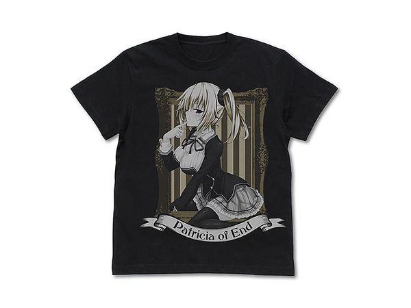 ノラと皇女と野良猫ハート: パトリシア・オブ・エンド Tシャツ/BLACK-M