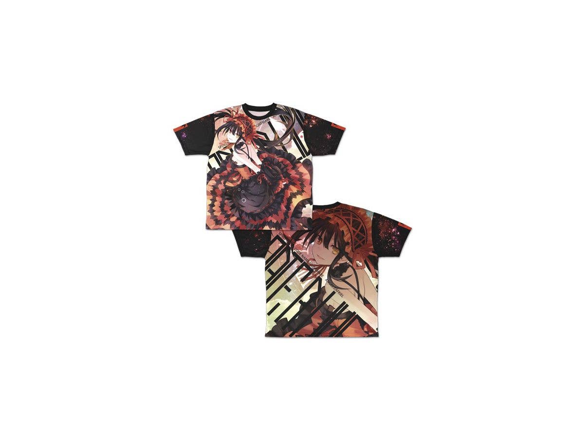 デート･ア･ライブ: 原作版 時崎狂三 両面フルグラフィックTシャツ Ver.2/XL