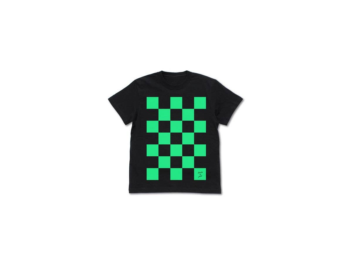 鬼滅の刃: 炭治郎 羽織柄Tシャツ/BLACK-L