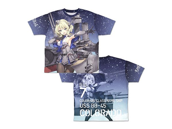 艦隊これくしょん -艦これ-: コロラド 両面フルグラフィックＴシャツ/S