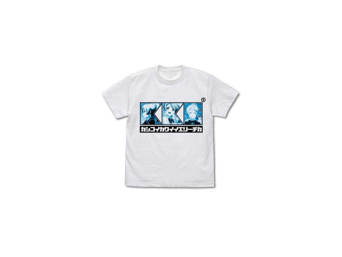 ラブライブ!: 絢瀬絵里 エモーショナルTシャツ/WHITE-S