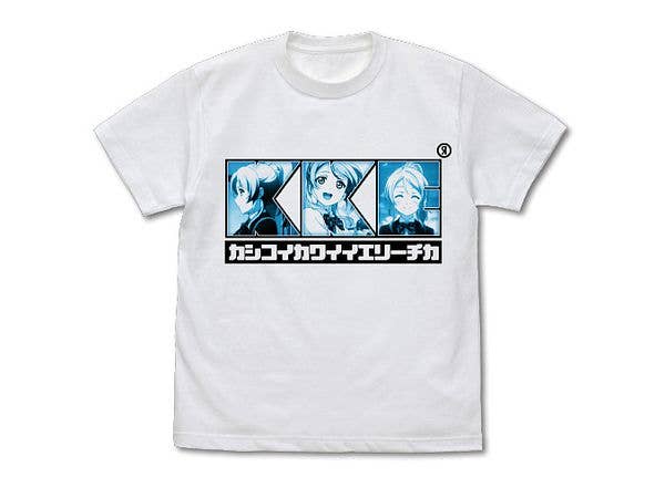 ラブライブ!: 絢瀬絵里 エモーショナルTシャツ/WHITE-XL