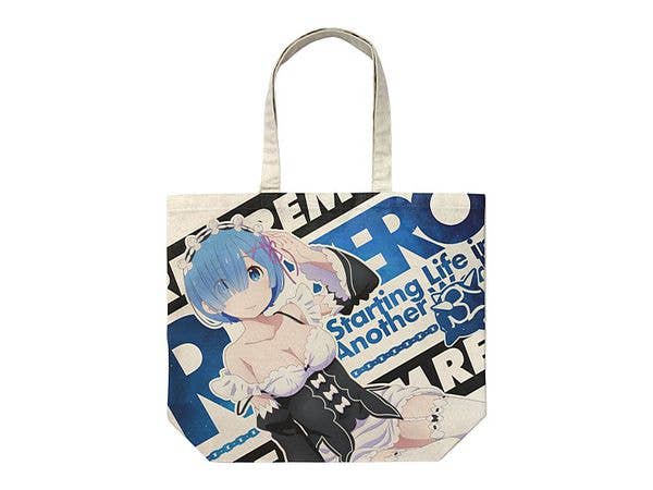 Re:ゼロから始める異世界生活: レム ドキドキ フルグラフィックラージトート/NATURAL