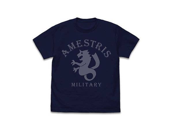 鋼の錬金術師 FULLMETAL ALCHEMIST: アメストリス国軍 Tシャツ/NAVY-S