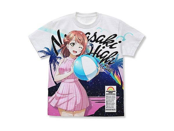 ラブライブ!虹ヶ咲学園スクールアイドル同好会: 上原歩夢 FG Tシャツ 水着/WHITE-M