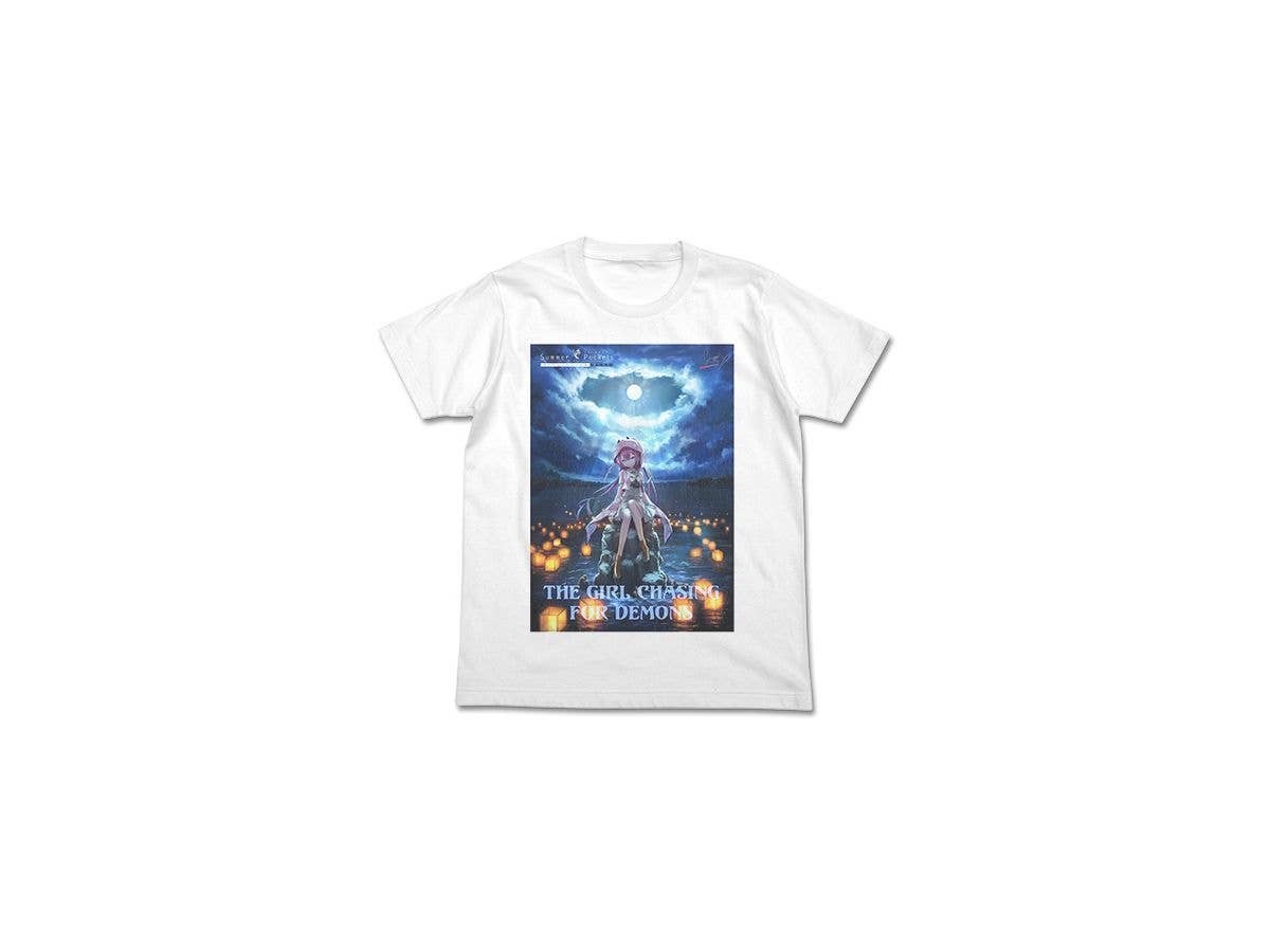 Summer Pockets RB: 神山識 フルカラーTシャツ/WHITE-L