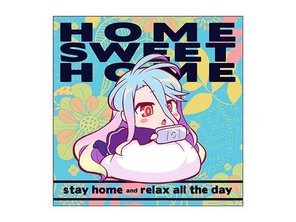 ノーゲーム・ノーライフ: 白のおうち満喫 クッションカバー