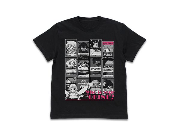 異種族レビュアーズ: 在籍サキュ嬢 Ｔシャツ/BLACK-S