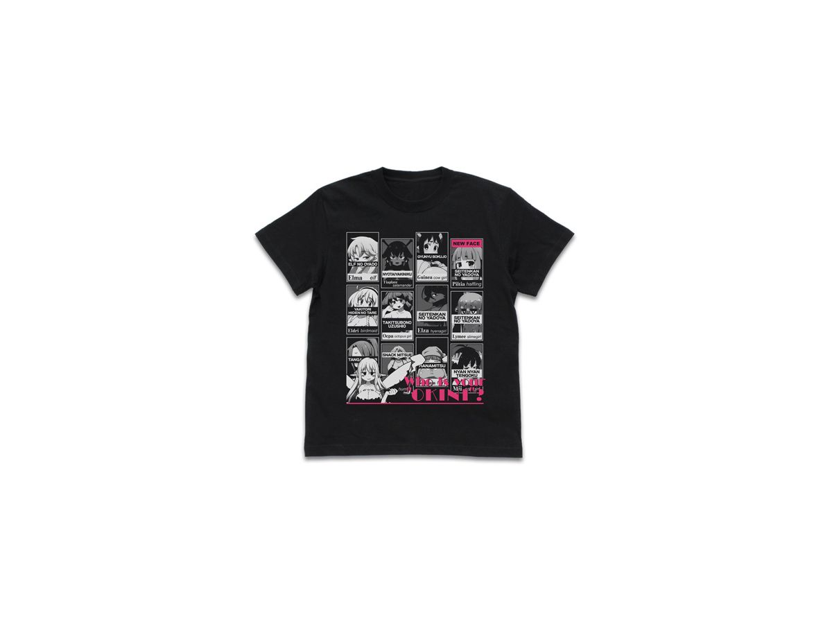 異種族レビュアーズ: 在籍サキュ嬢 Ｔシャツ/BLACK-M