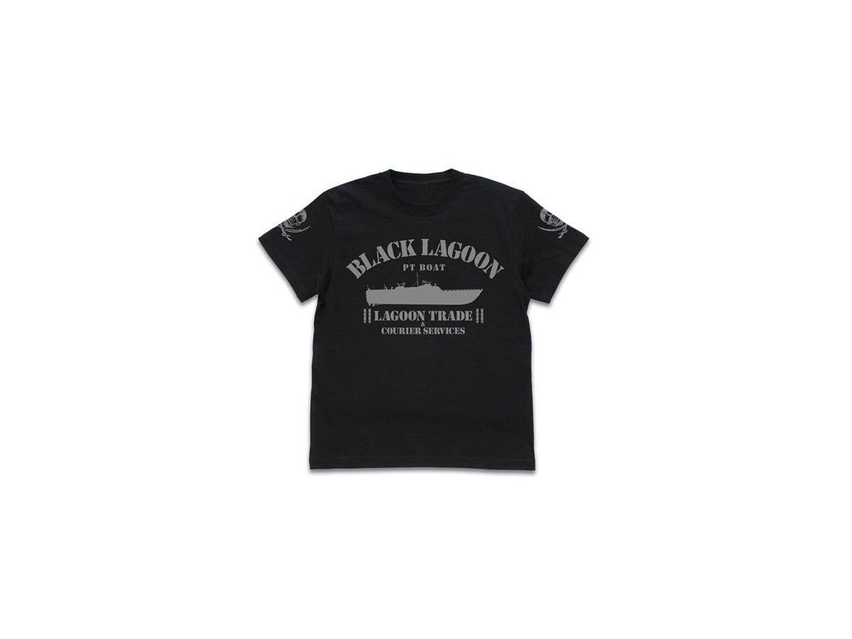 ブラック・ラグーン: ラグーン号 Tシャツ/BLACK-M