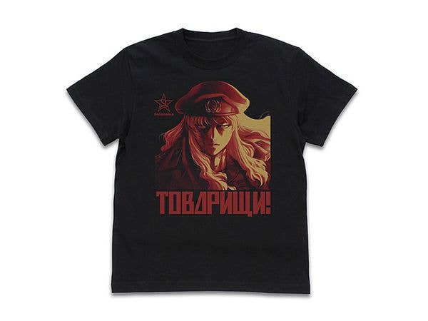 ブラック・ラグーン: 遊撃隊のバラライカ Tシャツ/BLACK-XL