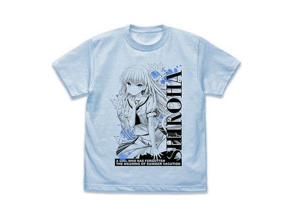 サマポケ REFLECTION BLUE: 鳴瀬 しろは Tシャツ 2.0/LIGHT BLUE-L