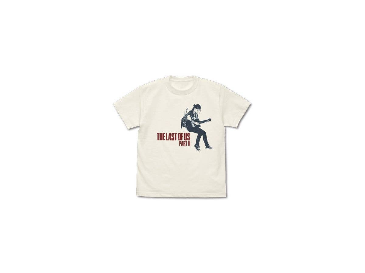 The Last of Us Part II:エリーとギター Tシャツ/VANILLAWHITE-M