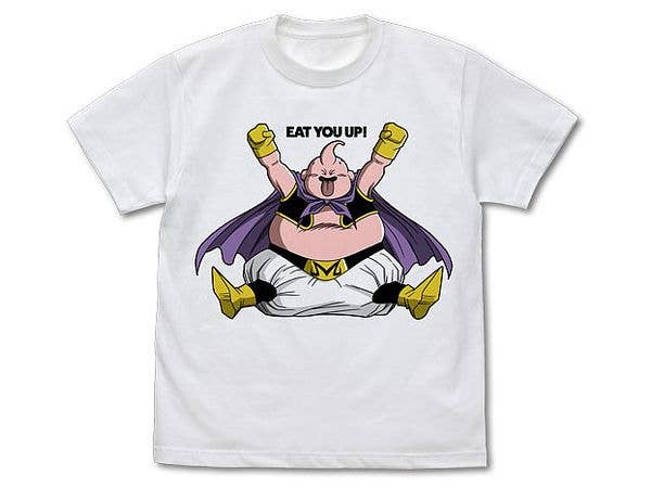 ドラゴンボール超: 魔人ブウ Tシャツ たべちゃおVer. / WHITE-S