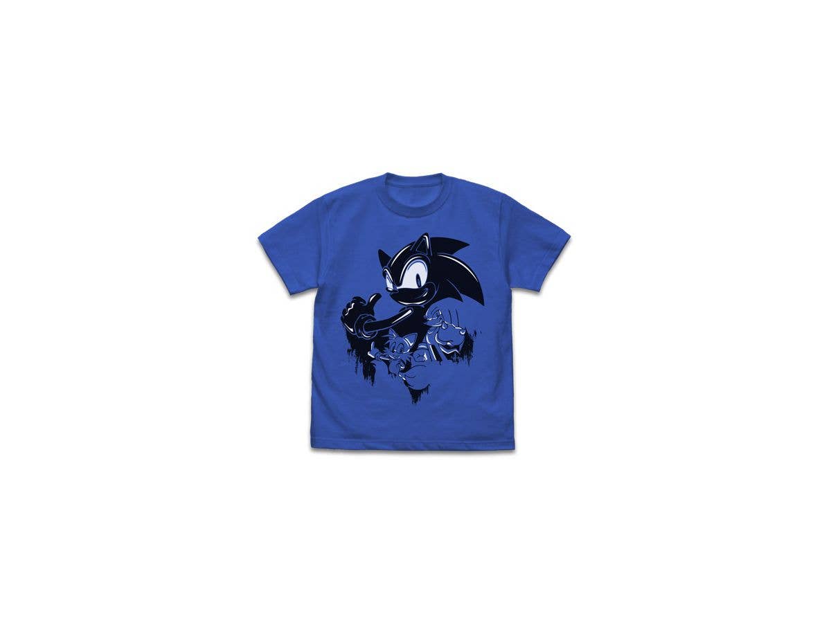 ソニック: ウォールペイント Tシャツ / ROYAL BLUE-M